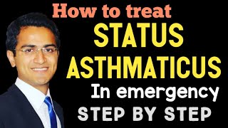 STATUS ASTHAMATICUS (ACUTE SEVERE ASTHMA) EMERGENCY MANAGEMENT/TREATMENT, EMERGENCY MEDICINE LECTURE
