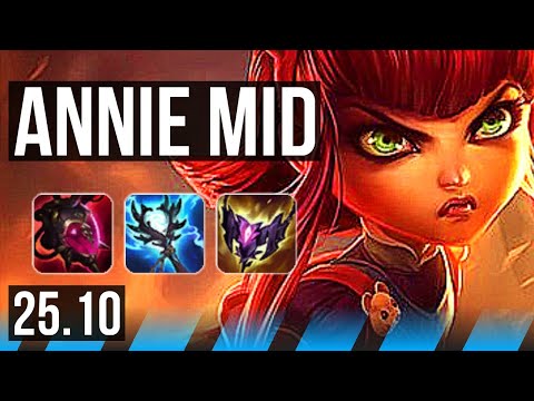 ANNIE vs AKALI (MID) | 12/4/12, Dominating | KR Master | 25.10