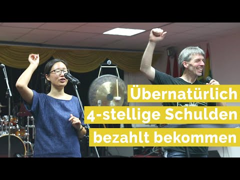 Zeugnis: Schulden übernatürlich bezahlt