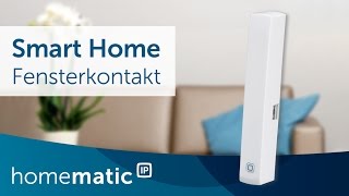 Fenster- und Türkontakt - einfach erklärt | Homematic IP