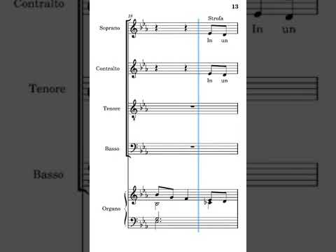 Segno di unità Parisi soprani prima strofa