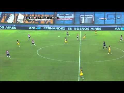 Telechea lo tuvo de contra. Estudiantes 0 - Santamarina 1. 32vos de final. Copa Argentina 2015. FPT.