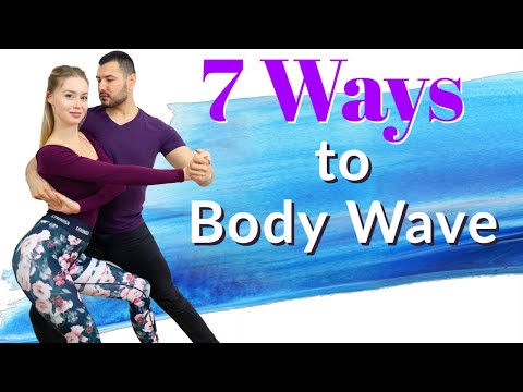 7 Different BODY WAVES In Bachata Sensual | Beginner To Advanced