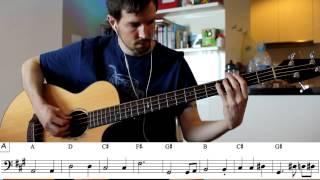 Beach Boys - Wake The World + Be Here In The Morning  - Bass Transcription