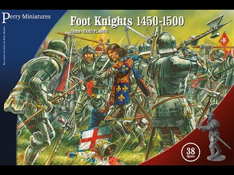 Perry Miniatures Foot Knights 1450-1500 Unboxing