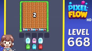 Pixel Flow Level 668