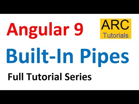Angular 9 Tutorial For Beginners 24 Built In Pipes