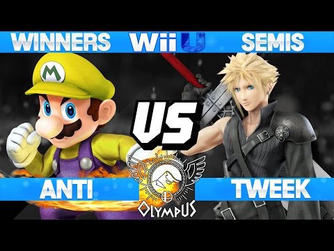 Olympus - Anti (Mario) vs Tweek (Cloud) - SSB4 Winners Semis - Smash Wii U