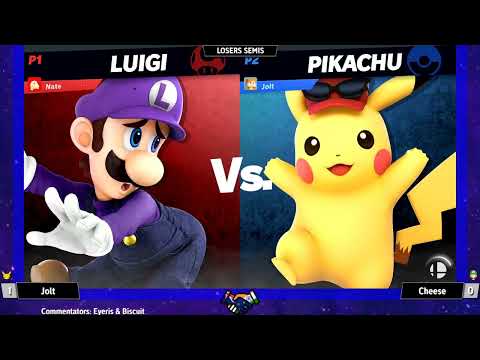 Cheese (Luigi) vs Jolt (Pikachu) - SSB India June 3