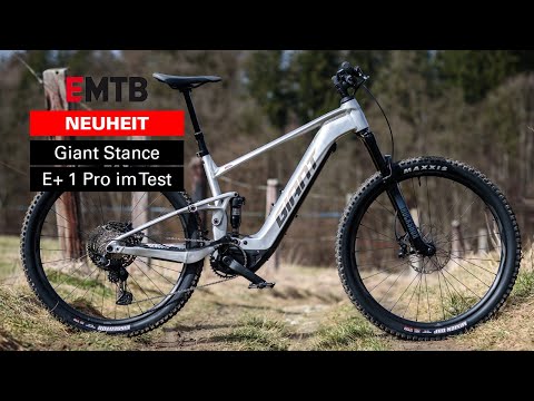 Giant Stance E+: E-mountain bikes are also affordable! The new trail and touring fully in the EMT...