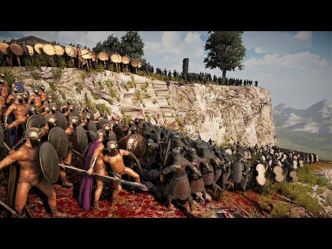 Spartans defend Olympus against MASSIVE Persian assault. Ultimate Epic Battle Simulator 2 | UEBS2