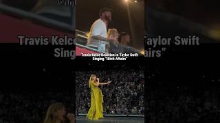 Download lagu Travis Kelce Reaction to Taylor Swift Singing Illicit Affairs #traviskelce  #taylorswift mp3