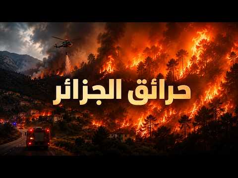 إيه اللي بيحصل بالظبط في غابات الجزائر؟ وليه كل شوية تحصل حرائق؟