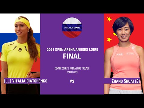 2021 Open Angers Arena Loire — Vitalia Diatchenko vs Zhang Shuai