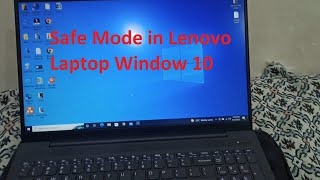 How to Enter Lenovo Laptop in Safe Mode | #safemode | window 10 safe mode