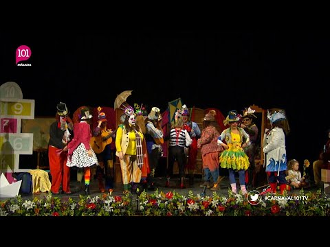 CARNAVAL MÁLAGA 2020 | Comparsa Locos Recuerdos en la tercera preliminar