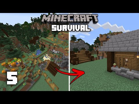 Minecraft: Village Remodel! - 1.15 Survival Let's play | Ep 5