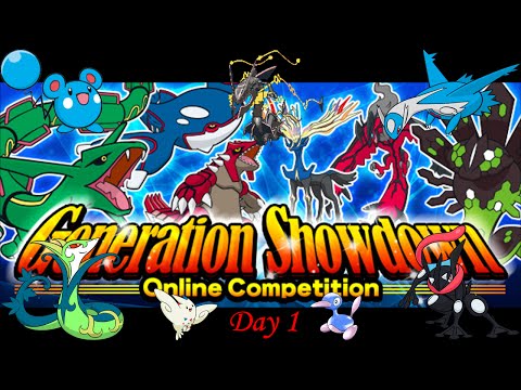 Generation Showdown Competition [Pokemon Omega Ruby and Alpha Sapphire] - Day 1