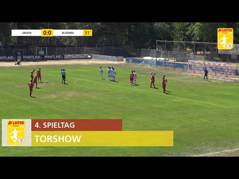 Torshow 4. Spieltag LOTTO Hessenliga 2022/2023