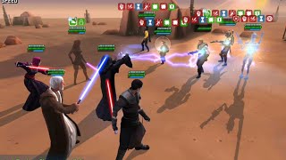 GAC [5v5] : EP Palpatine-Starkiller vs Dash Rendar [SWGoH] [Counter]