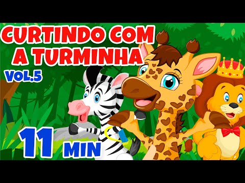 Curtindo com a Turminha Vol. 5 - Giramille 11 min | Desenho Animado Musical