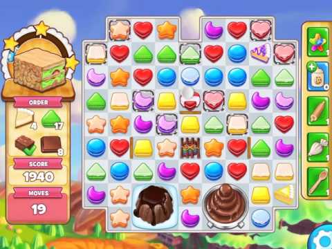 Cookie Jam Level 997 - 3 stars