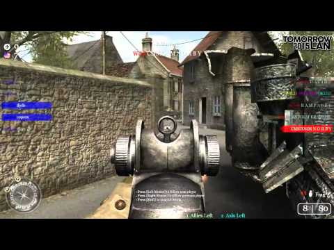 [CoD2] critical vs WiLD TOMORROWLAN2K15 Playoffs (mp_burgundy,Bo3)(2/2)