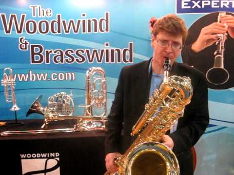 Woodwind and Brasswind IW661 Bass Saxophone by International Woodwind