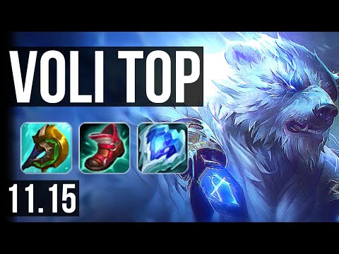 VOLIBEAR vs CAMILLE (TOP) | 10 solo kills, 400+ games, Godlike | BR Master | v11.15