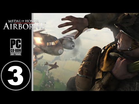MEDAL OF HONOR : AIRBORNE HD Gameplay Walkthrough Part 3 -  Operation Neptune ( PC )