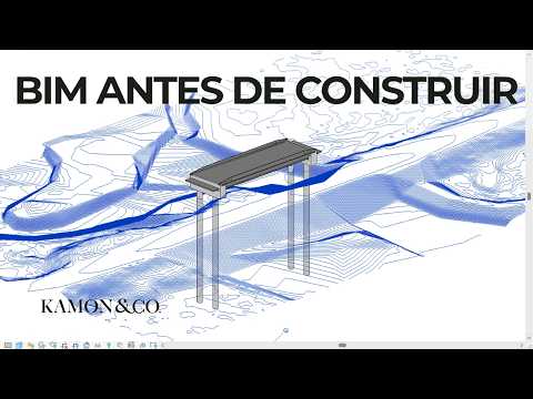 PUENTE QUEBRADA | Puerto Parra, Santander — Modelo BIM de Infraestructura | KAMON & CO.