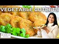 How to Make EASY Vegetable Cutlets | Easy Vegetarian Recipes