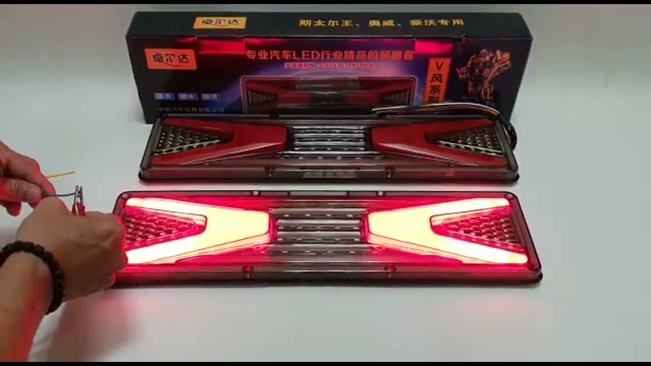 Lampu Variasi Stoplamp Rem Stop lamp Sein Running Led Belakang Mobil Truk Transfomer 12-24 Volt 30cm