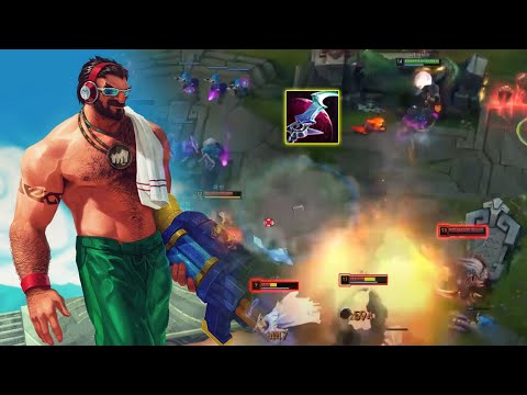 Geju Graves : Destroy Korean Server in 1000LP Match