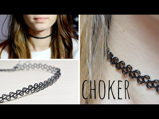 Vídeo relacionado con AOYEGIC Juego de 12 collares, gargantilla elástica punk con tatuaje, collar vintage, accesorios de los 90, ideal para niñas, mujeres, adolescentes, bodas, fiestas y juegos de rol (Negro)