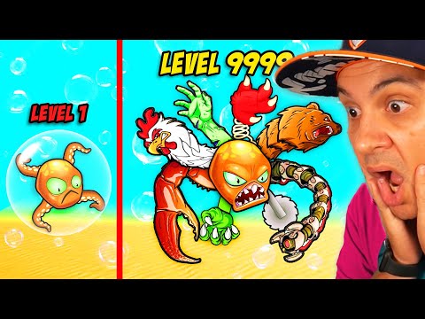 Evolving To The Most Dangerous Octopus! | Octageddon