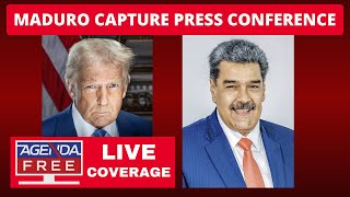 Trump Press Conference on Maduro Capture & Venezuela Attack - LIVE Breaking News Coverage