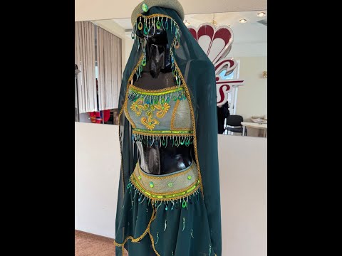 Восточный костюм P 0216 - video 4