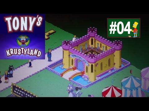 Los Simpson Springfield "Krustyland: Cap. 4 - Conseguir Derriba al peludo y Castillo de Pica" Tony