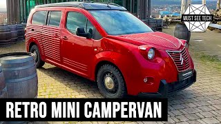 New Micro-Campervan with Retro Styling:  2024 2CV Electric Citroen Berlingo