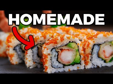 BEST Tempura Shrimp Sushi Roll