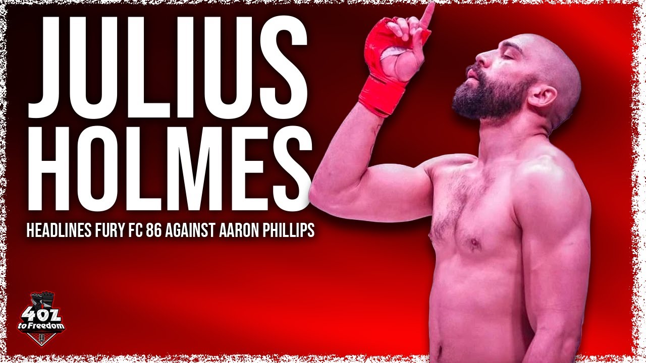 Julius Holmes talks Main Event against Aaron Phillips, Expecting a DWCS/UFC Call, and more!