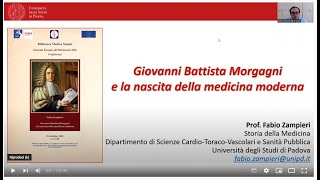 Biblioteca Medica Statale - Prof. Fabio Zampieri, Morgagni e la nascita della medicina moderna