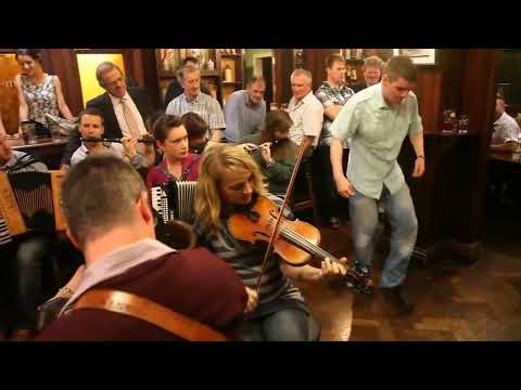 Traditional "Sean-nós" dancing in a Connemara pub