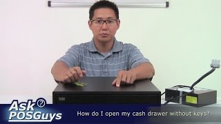 Ask POSGuys - How do I open a cash drawer with no keys?