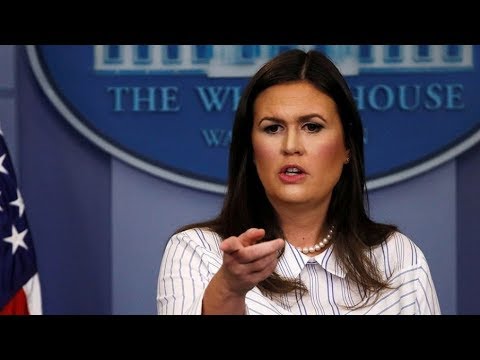 LIVE White House Press Briefing with Sarah Sanders 8/22/18 Video