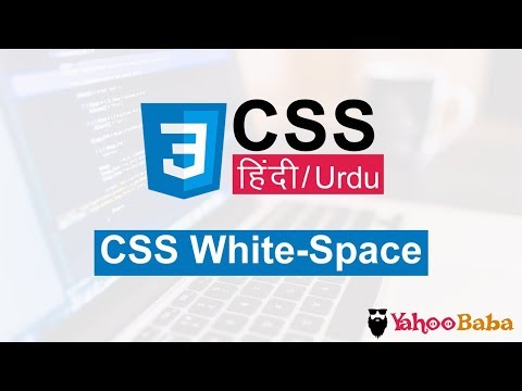 CSS White Space Tutorial in Hindi Urdu