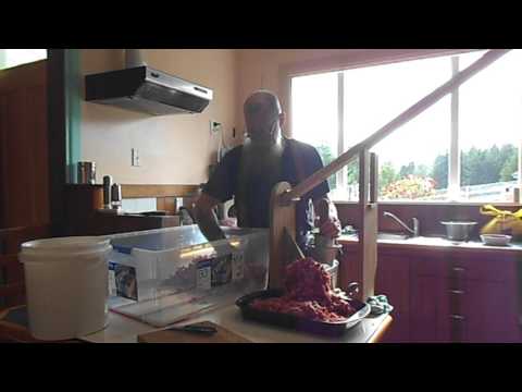 Making salami and sausage part two