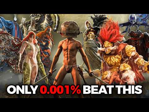 Only 0.001% of Elden Ring players beat this randomizer...