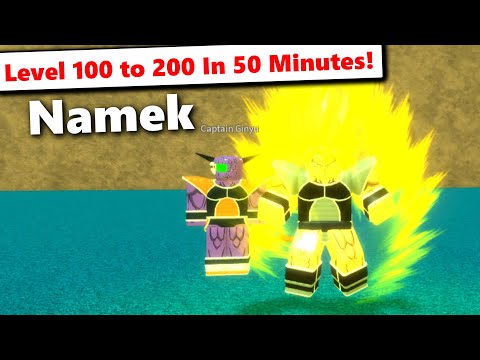 Level 100 to 200 In 50 Minutes! (No Gamepass) | DBZ Online Generations